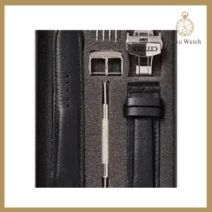 Dây Đồng Hồ Da Bò Màu Đen – Chất Liệu Da Bò Cao Cấp