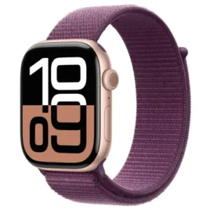 Apple Watch Series 10 42mm viền nhôm dây vải Vàng Hồng