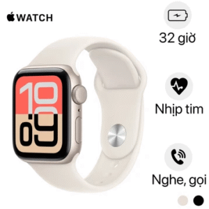 Apple Watch SE 3 40mm (GPS) Viền Nhôm Dây Cao Su